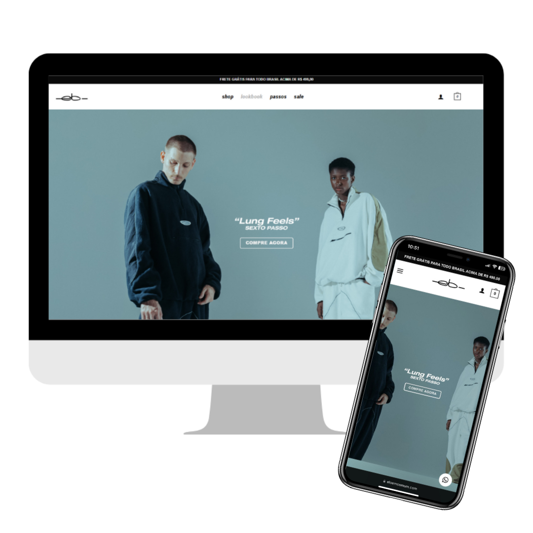 Imagem do E-commerce inovador